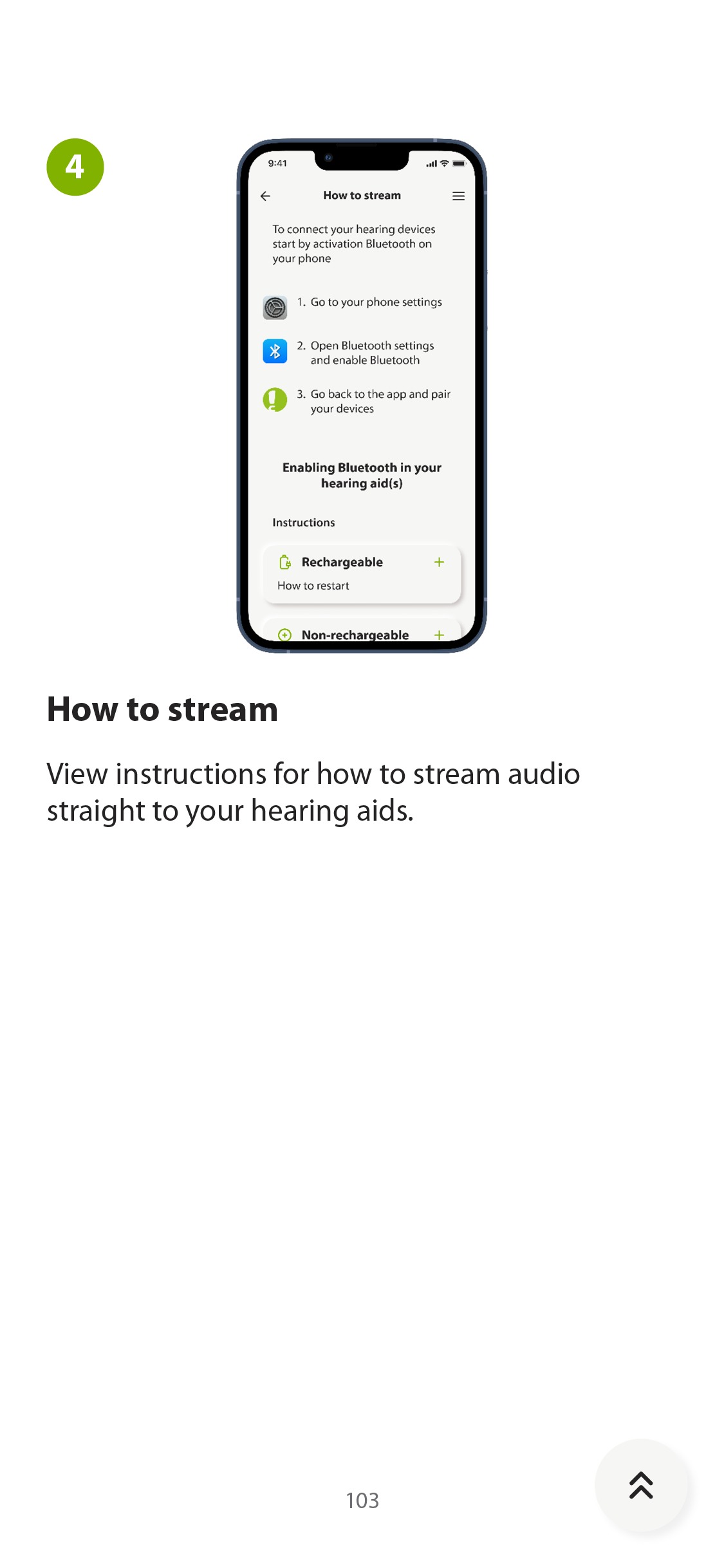 User guide — accessing profile options
