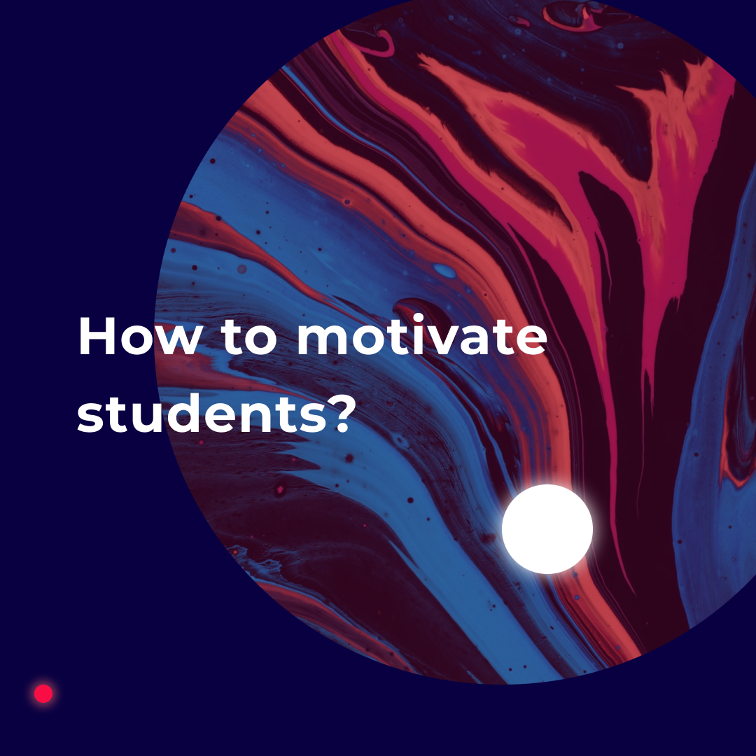 Instagram post: How to motivate students?