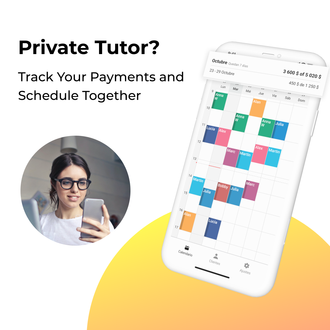Light app promo: track payments and schedule together