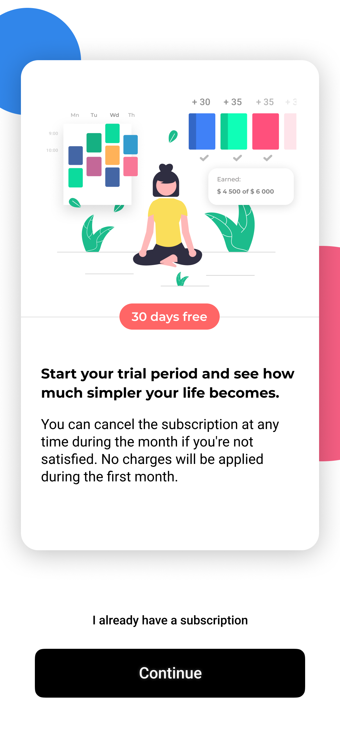 Redesigned onboarding screen 5